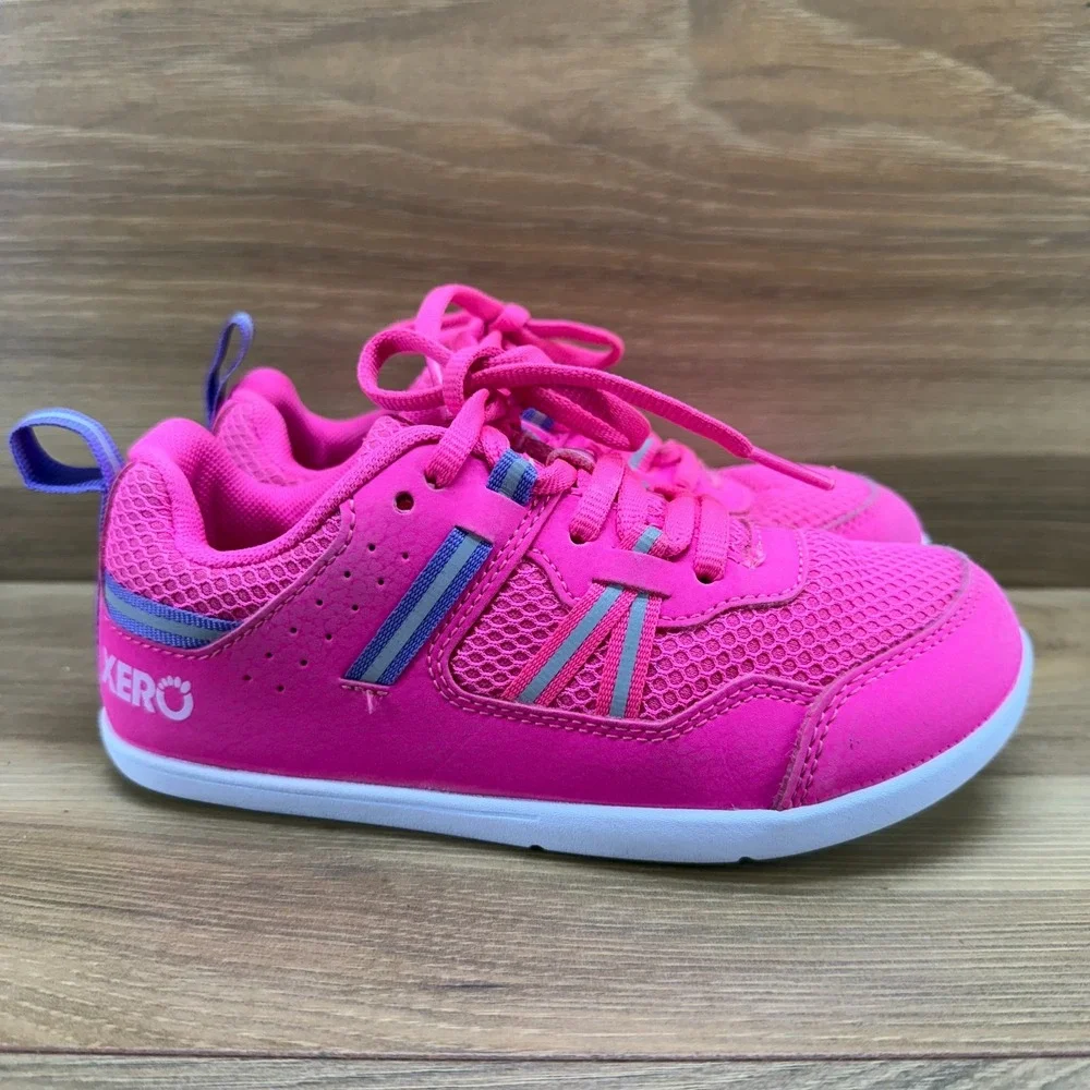 XERO Shoes Prio Little Girls Sneakers 13 Pink Barefoot Minimalist